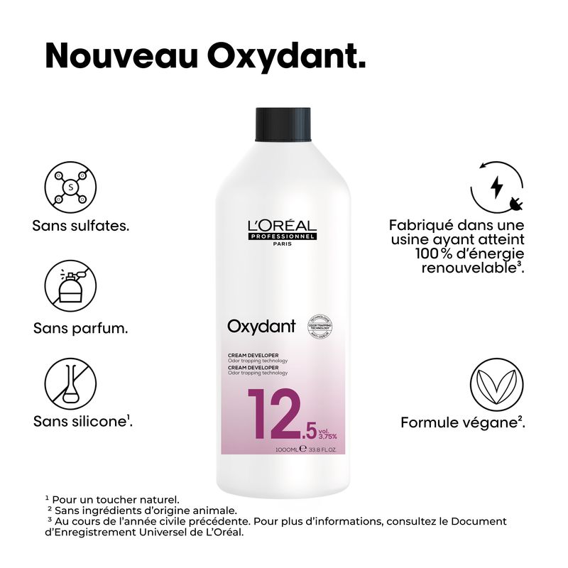L'Oréal Pro - Majicrème 12.5 Volume 3.75% (1L)