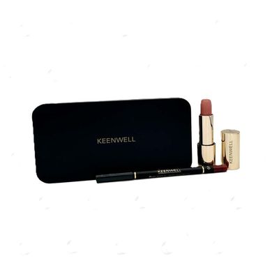 Keenwell - Ensemble Rouge à Lèvres et Crayon à Lèvres Tramuntana Keenwell - Ensemble Rouge à Lèvres et Crayon à Lèvres Tramuntana