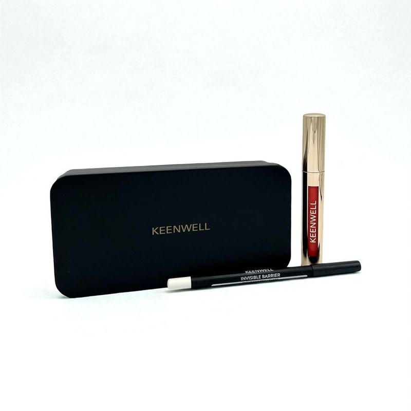 Keenwell - Ensemble Rouge à Lèvres et Crayon anti-bavures Tramuntana Keenwell - Ensemble Rouge à Lèvres et Crayon anti-bavures Tramuntana