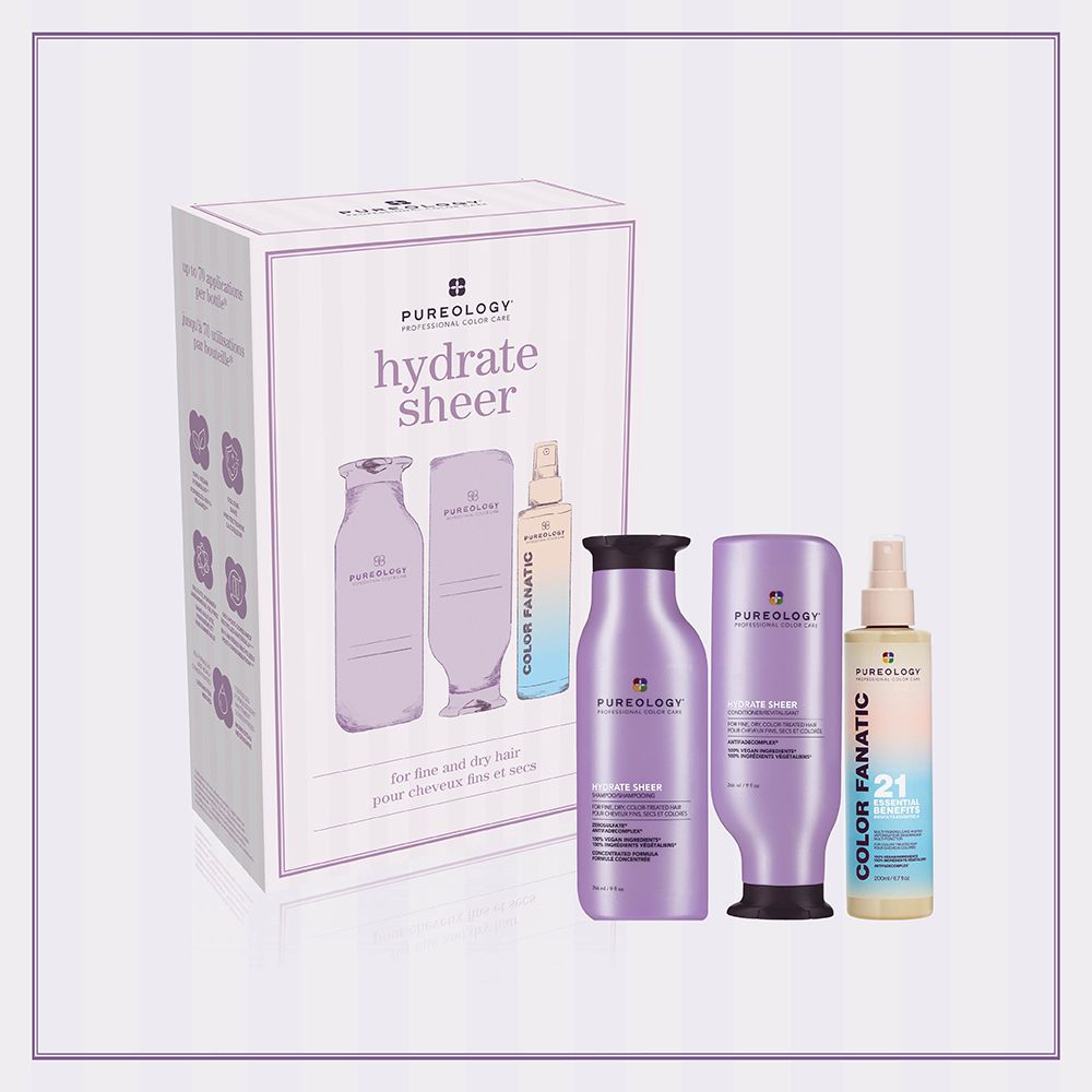 Pureology Coffret de Fêtes 2025 Trio Hydrate Sheer Pureology Coffret de Fêtes 2025 Trio Hydrate Sheer