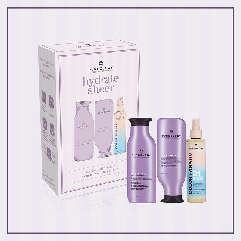 Pureology Coffret de Fêtes 2025 Trio Hydrate Sheer Pureology Coffret de Fêtes 2025 Trio Hydrate Sheer