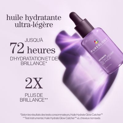 Pureology - Hydrate Glow Catcher Huile pour Cheveux Secs et Colorés (50ml)