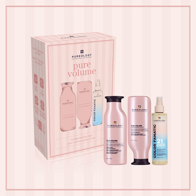 Pureology Coffret de Fêtes 2025 Trio Pure Volume Pureology Coffret de Fêtes 2025 Trio Pure Volume