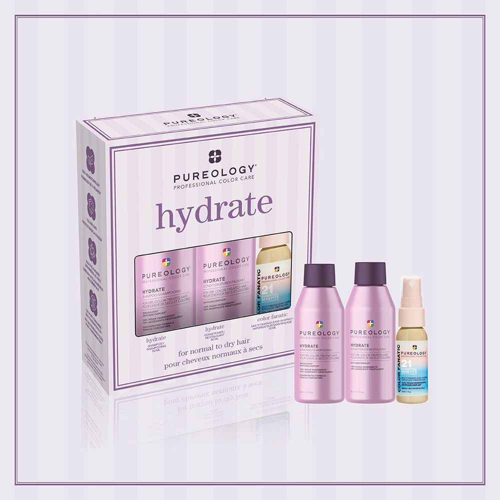 Pureology Coffret de Fêtes 2025 Trio Hydrate Format Mini