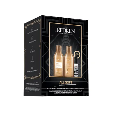 Redken - Coffret Trio des Fêtes - All Soft (300+300+30 ml) Redken - Coffret Trio des Fêtes - All Soft (300+300+30 ml)