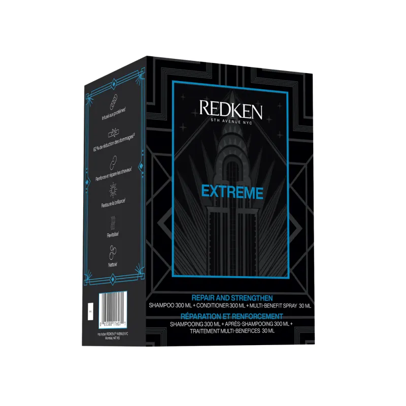 Redken - Coffret Trio des Fêtes - Extreme (300+300+30 ml)