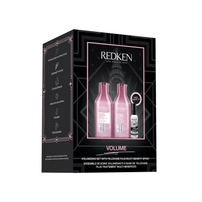 Redken - Coffret Trio des Fêtes - Volume Injection (300+300+30 ml) Redken - Coffret Trio des Fêtes - Volume Injection (300+300+30 ml)