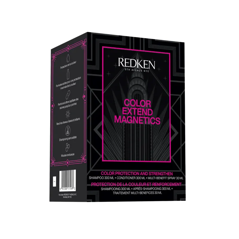 Redken - Coffret Trio des Fêtes - Color Extend Magnetics (300+300+30 ml)