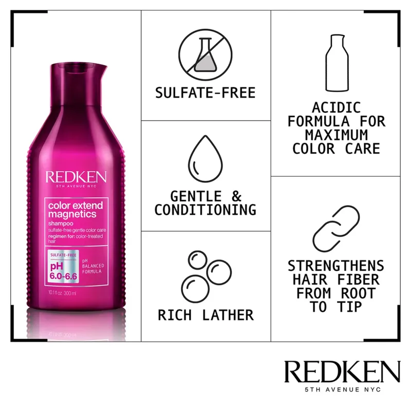 REDKEN Color Extend Magnetics - Shampoing 300ml
