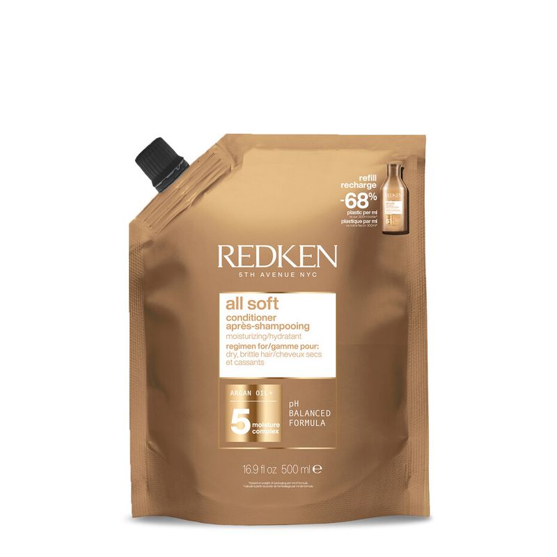 Redken - Recharge Après-Shampoing All Soft 500ml Redken - Recharge Après-Shampoing All Soft 500ml