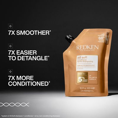 Redken - Recharge Après-Shampoing All Soft 500ml