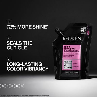Redken - Recharge Shampoing Acidic Color Gloss 500ml