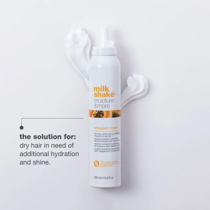 Milk Shake - Moisture Plus - Mousse Hydratante &amp; Protectrice (200ml)