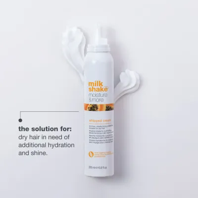 Milk Shake - Moisture Plus - Mousse Hydratante &amp; Protectrice (200ml)