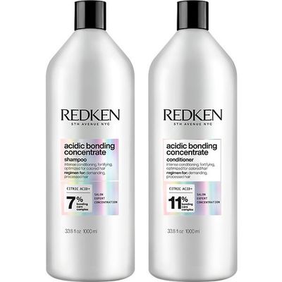 REDKEN DUO Acidic Bonding Concentrate Shampoing+Revitalisant 2x1L REDKEN DUO Acidic Bonding Concentrate Shampoing+Revitalisant 2x1L