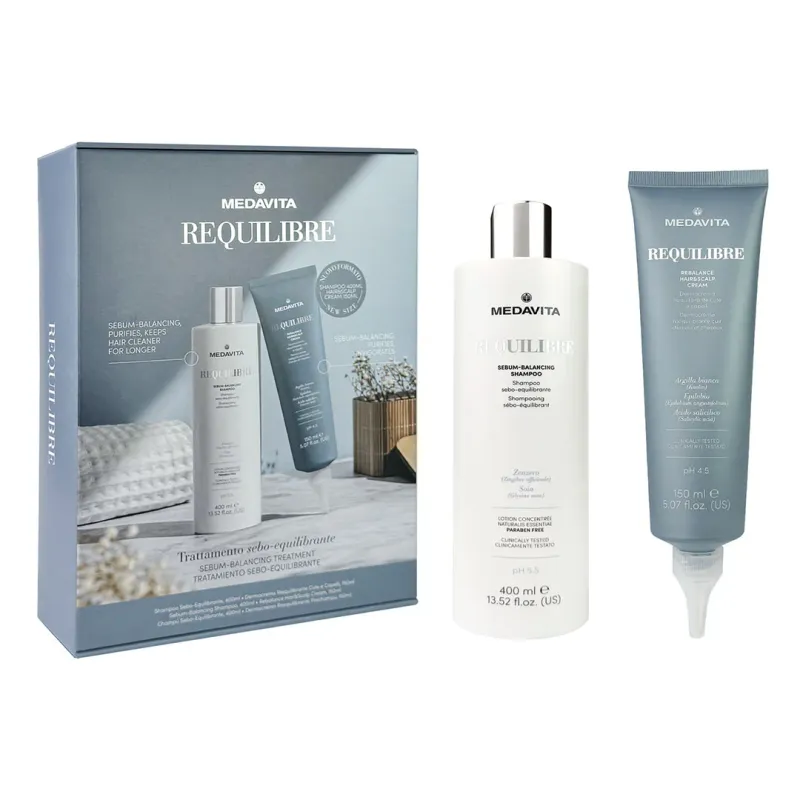 Medavita - Requilibre - Ensemble Traitement Sébo-Équilibrant (400/150 ml) Medavita - Requilibre - Ensemble Traitement Sébo-Équilibrant (400/150 ml)