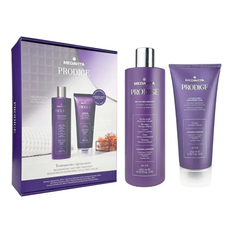 Medavita - Prodige - Ensemble Traitement Fortifiant (400/200 ml) Medavita - Prodige - Ensemble Traitement Fortifiant (400/200 ml)