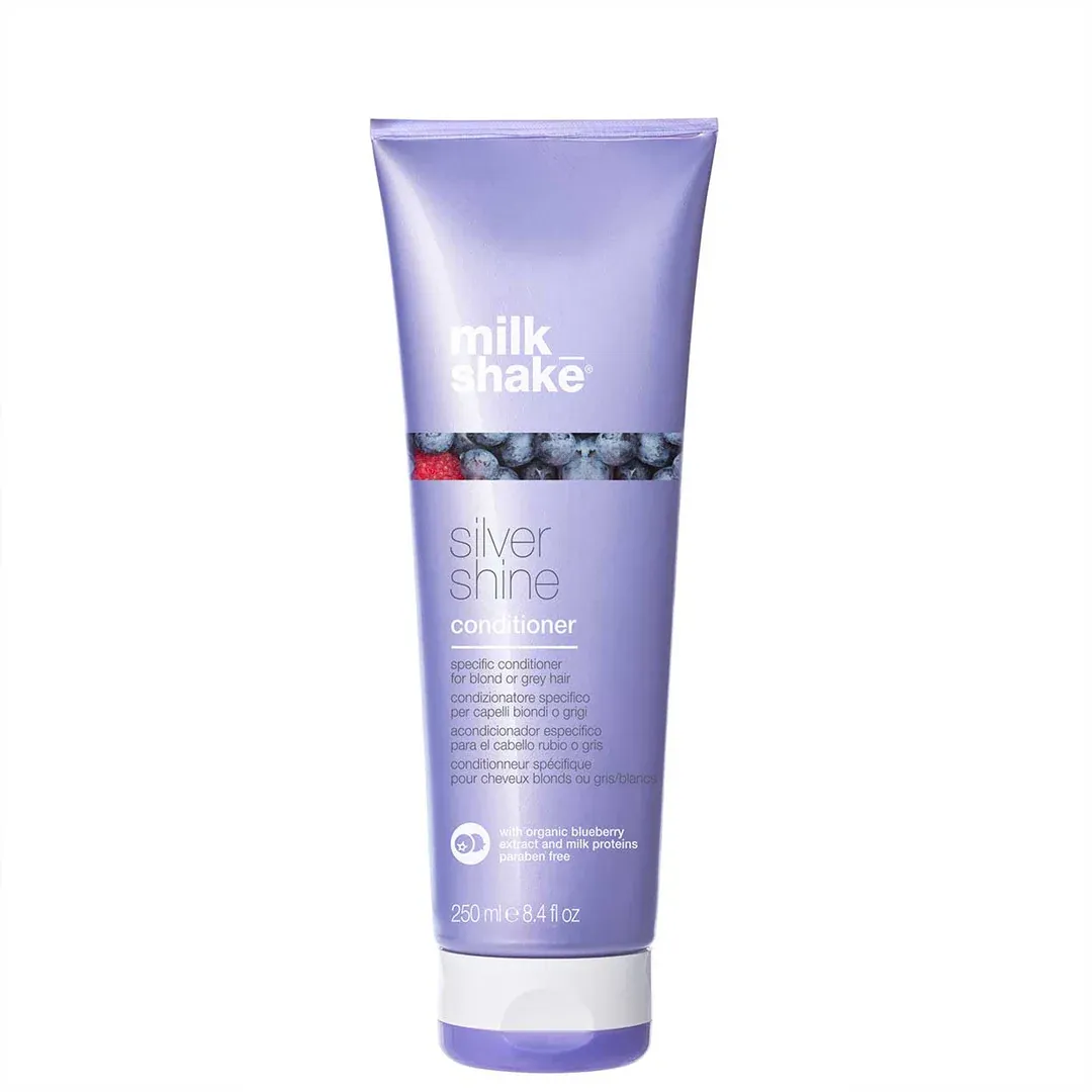 Milk Shake - Silver Shine - Revitalisant  Cheveux Blonds ou Gris (250ml) Milk Shake - Silver Shine - Revitalisant  Cheveux Blonds ou Gris (250ml)