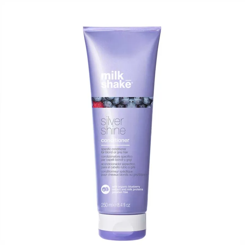 Milk Shake - Silver Shine - Revitalisant  Cheveux Blonds ou Gris (250ml) Milk Shake - Silver Shine - Revitalisant  Cheveux Blonds ou Gris (250ml)