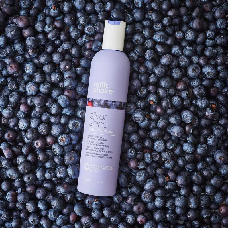 Milk Shake - Silver Shine Light - Shampoing Léger Cheveux Blonds ou Gris (300ml)