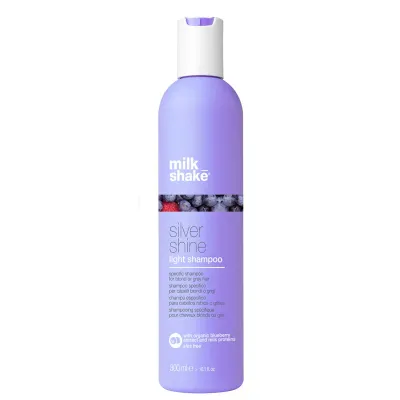 Milk Shake - Silver Shine - Shampoing Léger Cheveux Blonds ou Gris (300ml) Milk Shake - Silver Shine - Shampoing Léger Cheveux Blonds ou Gris (300ml)