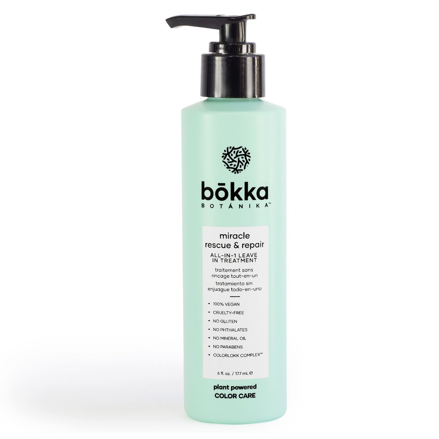 Bokka Botanika Miracle Rescue & Repair Traitement Tout-en-1 (6.0oz/177ml) Bokka Botanika Miracle Rescue & Repair Traitement Tout-en-1 (6.0oz/177ml)