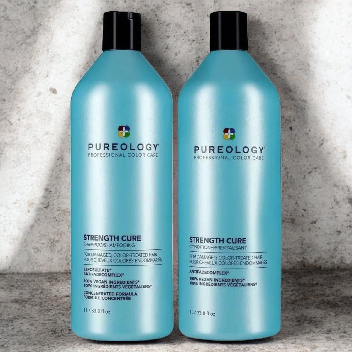 Pureology - Strength Cure DUO SH+REV (2x1L) Pureology - Strength Cure DUO SH+REV (2x1L)