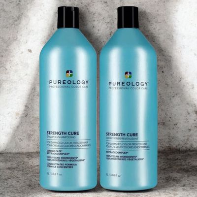 Pureology - Strength Cure DUO SH+REV (2x1L) Pureology - Strength Cure DUO SH+REV (2x1L)
