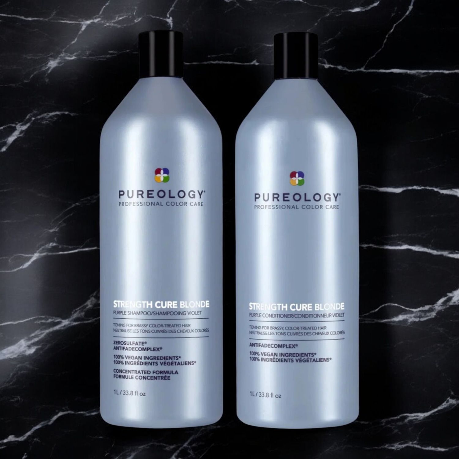 Pureology - Strength Cure Blonde DU SH+REV (2x1L) Pureology - Strength Cure Blonde DU SH+REV (2x1L)