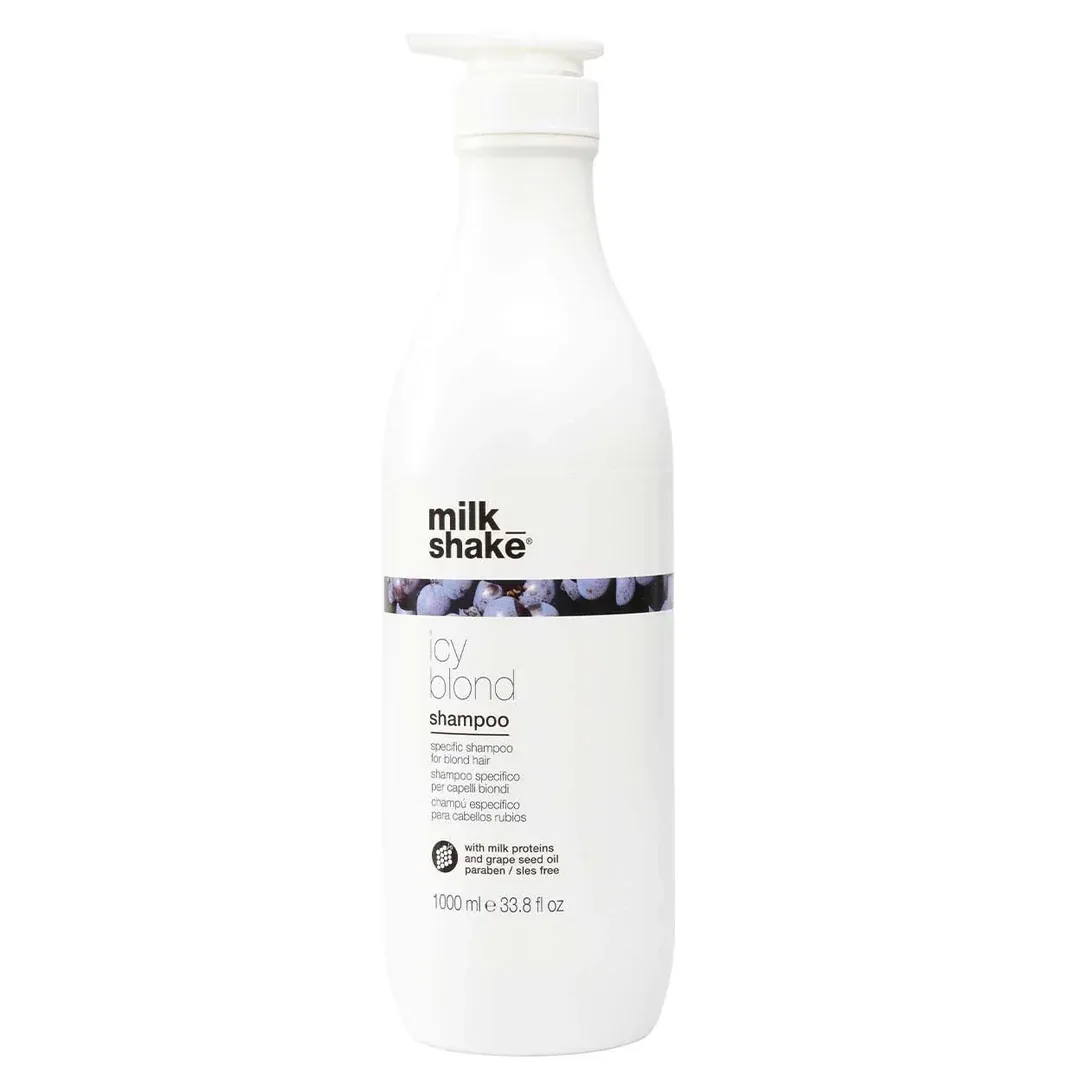 Milk Shake - Icy Blond - Shampoing Cheveux Blond (1000ml) Milk Shake - Icy Blond - Shampoing Cheveux Blond (1000ml)