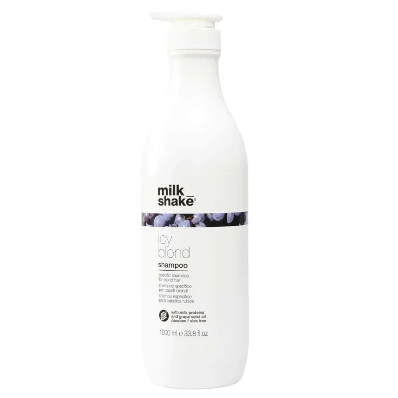 Milk Shake - Icy Blond - Shampoing Cheveux Blond (1000ml) Milk Shake - Icy Blond - Shampoing Cheveux Blond (1000ml)
