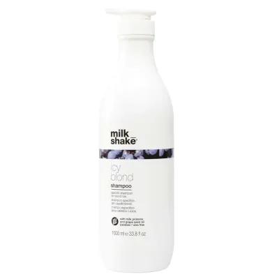 Milk Shake - Icy Blond - Shampoing Cheveux Blond (1000ml) Milk Shake - Icy Blond - Shampoing Cheveux Blond (1000ml)