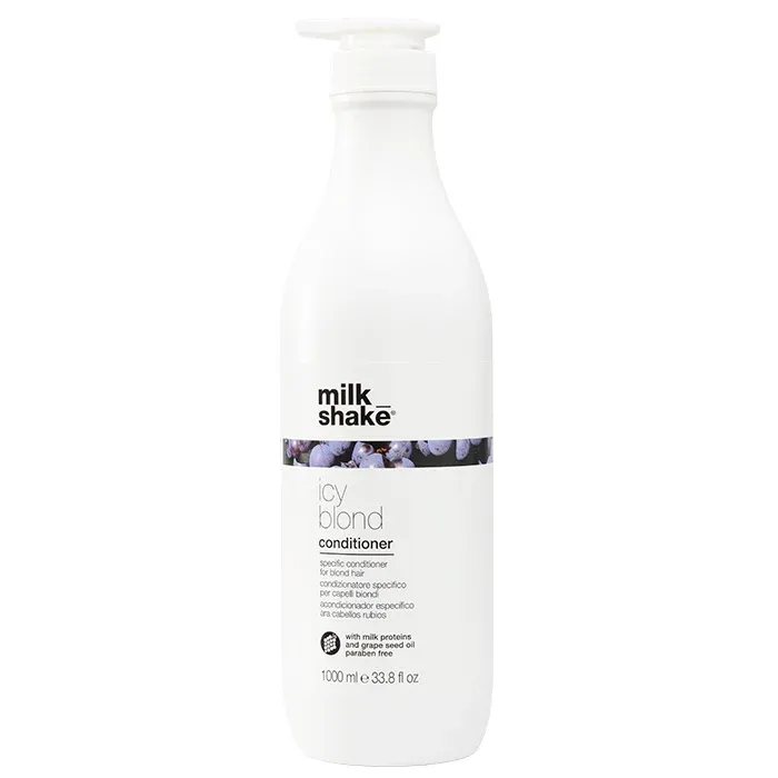 Milk Shake - Icy Blond - Revitalisant Cheveux Blond (1000ml) Milk Shake - Icy Blond - Revitalisant Cheveux Blond (1000ml)