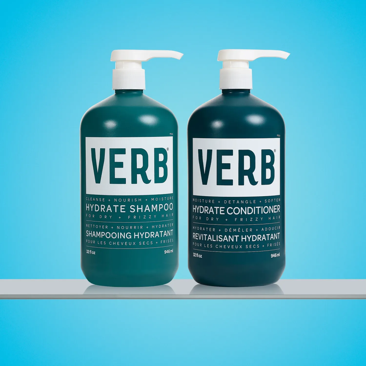 Verb - DUO Hydrate Shampoing+Revitalisant (2x 946ml)