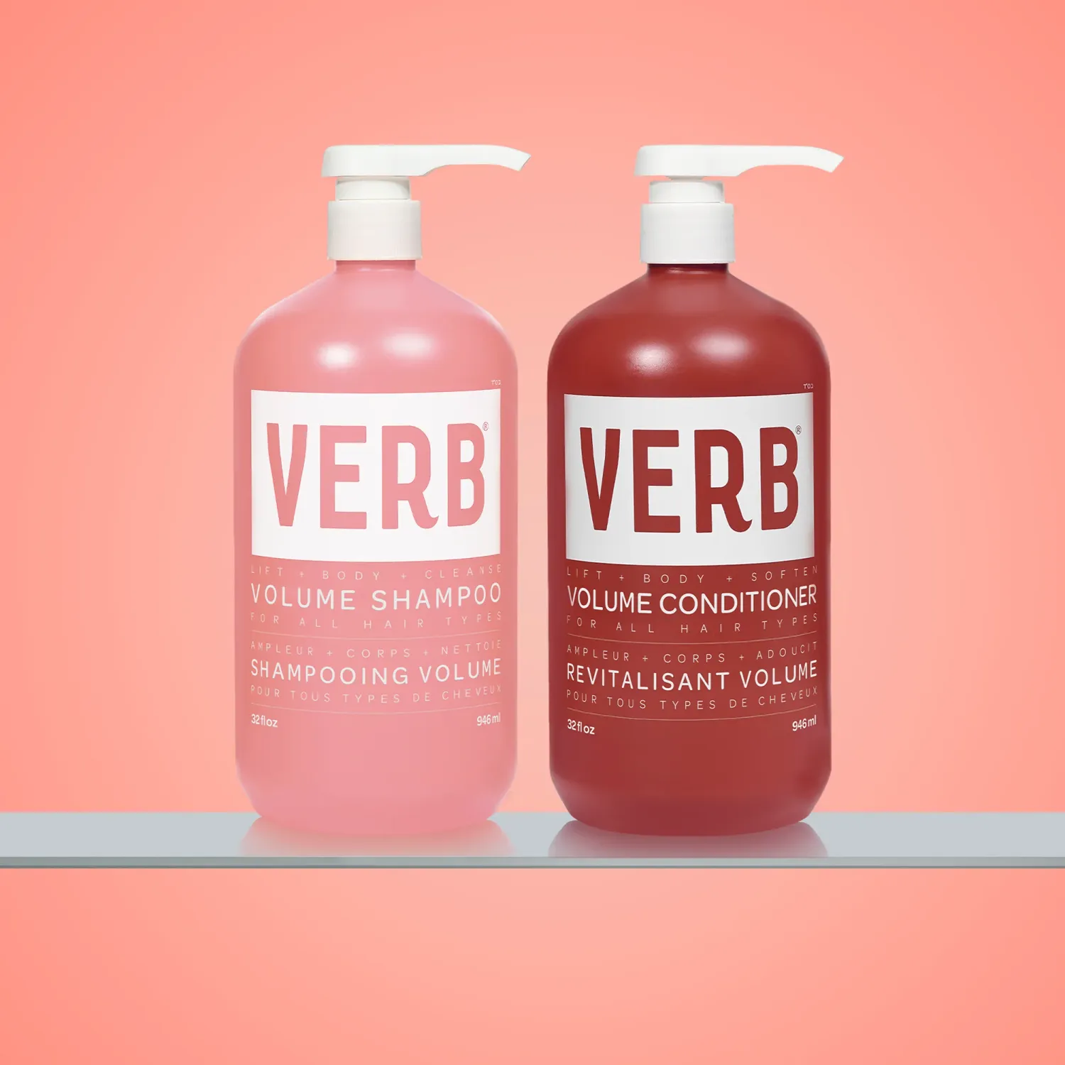 Verb - DUO Volume Shampoing+Revitalisant (2x946ml)