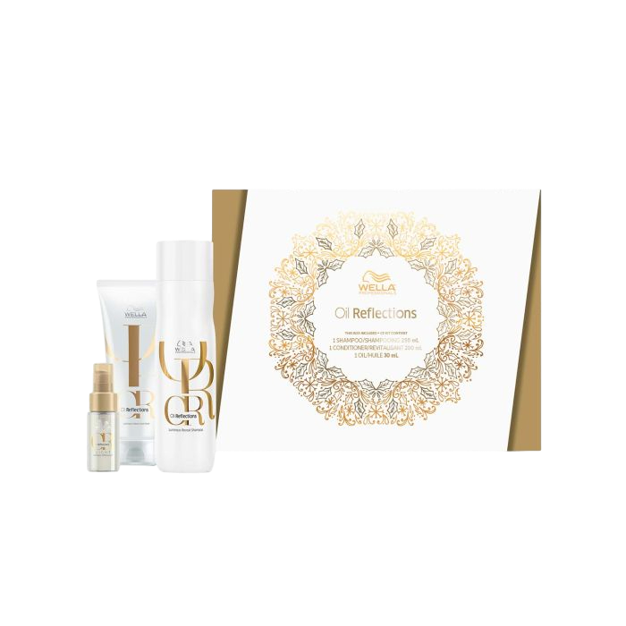 Wella Coffret Oil Reflections (Shamp+Revit+Huile) (250ml/200ml/30ml)