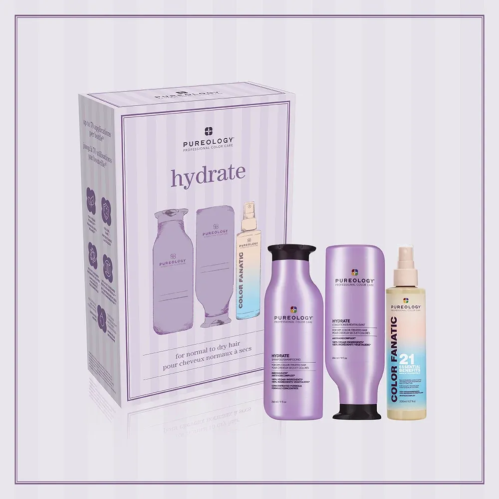 Pureology Coffret de Fêtes 2025 Trio Hydrate