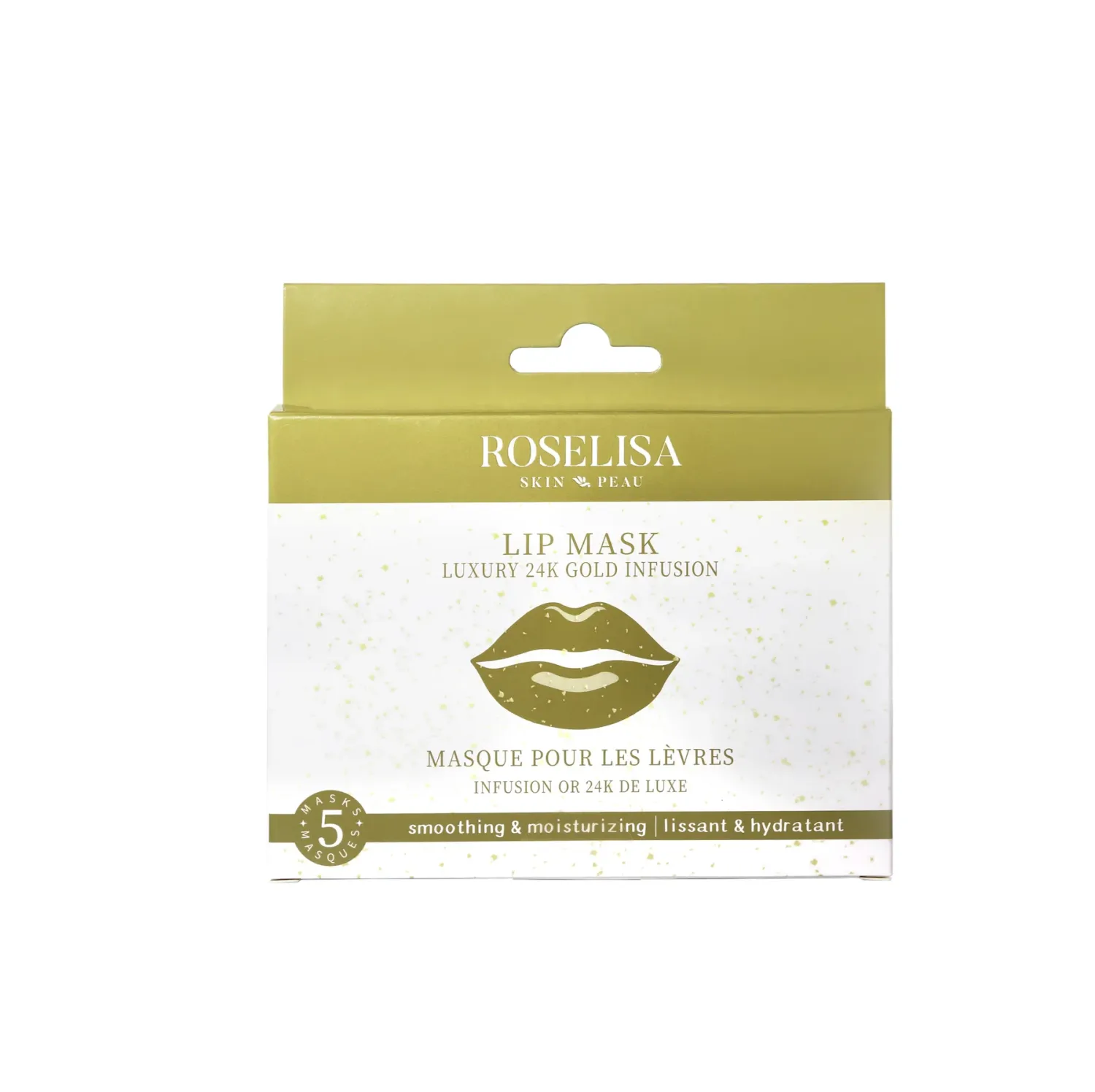 Roselisa - Masque pour les lèvres (5) OR 24k