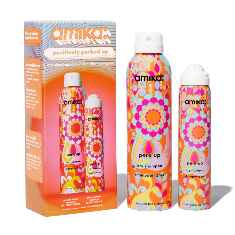 Amika: Coffret Positively Perked Up - Duo Shampoing Sec