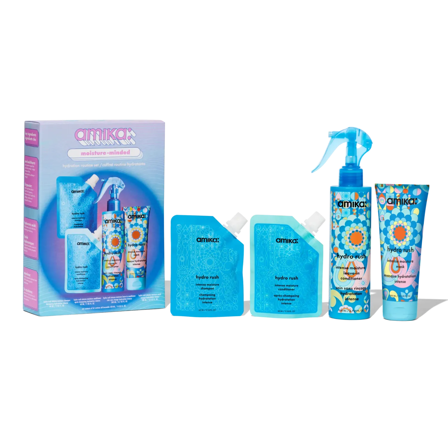 Amika: Coffret Moisture Minded - Routine Hydratante