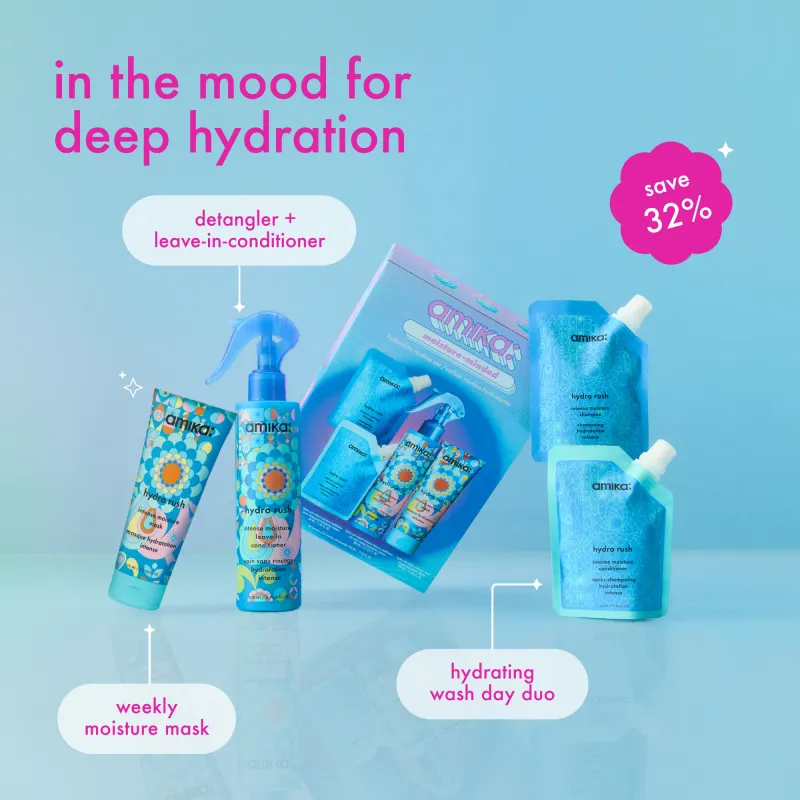 Amika: Coffret Moisture Minded - Routine Hydratante