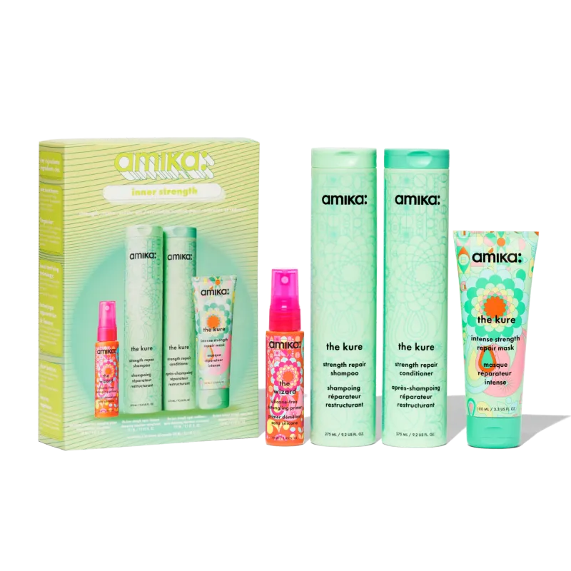 Amika: Coffret Inner Strenght - Routine Renforcement/Réparation