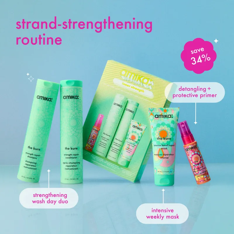 Amika: Coffret Inner Strenght - Routine Renforcement/Réparation