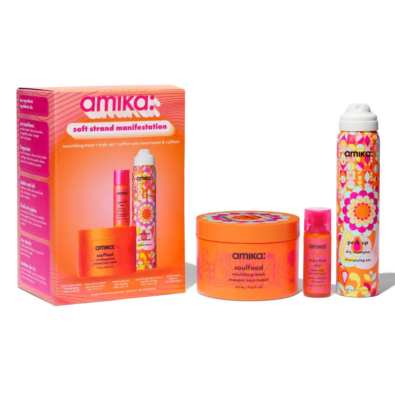 Amika: Coffret Soft Strand Manifestation - Soin Nourrissant/Coiffant