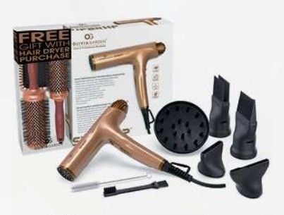 Olivia Garden - Séchoir Pro Haute performance SuperHP (Bronze)