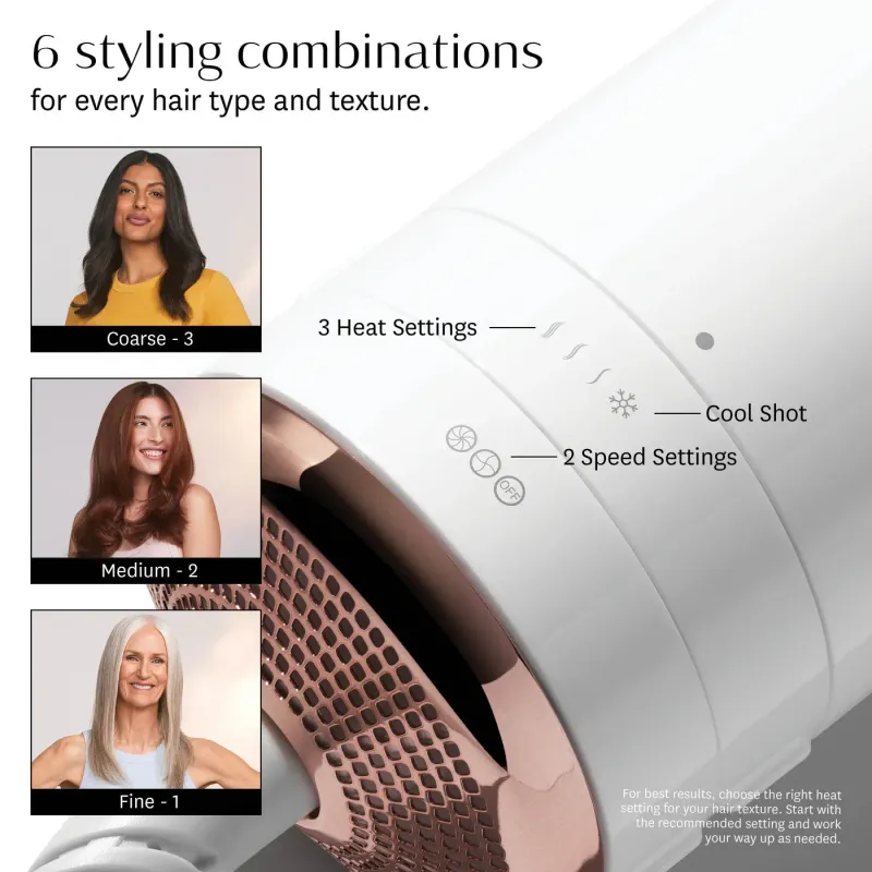 T3 Micro - Brosse Séchoir AireBrush Ovale (Satin Blush)