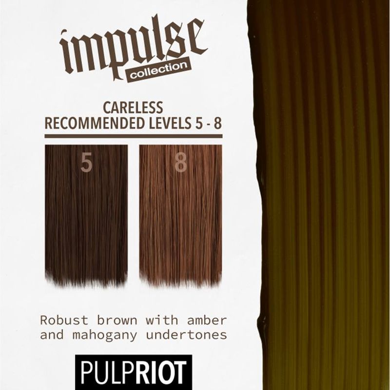 Pulp Riot - Impulse - Careless (Ombre Brûlée/Dark Umber) 4oz/118ml 