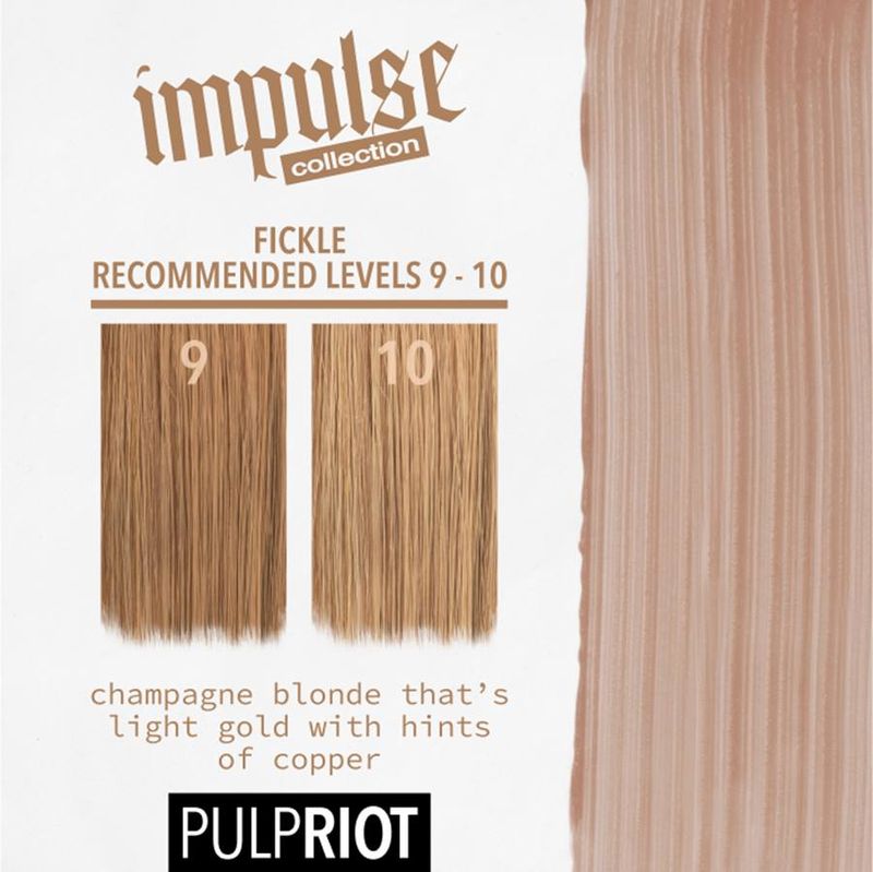 Pulp Riot - Impulse - Fickle (Blond Champagne Blonde) 4oz/118ml 