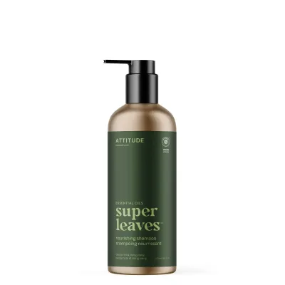 Attitude - Super Leaves Essentiel - Shampoing - Nourrissant - Bergamote et Ylang Ylang (473ml)