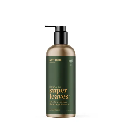 Attitude - Super Leaves Essentiel - Shampoing - Volumisant - Petit Grain et Jasmin (473ml)